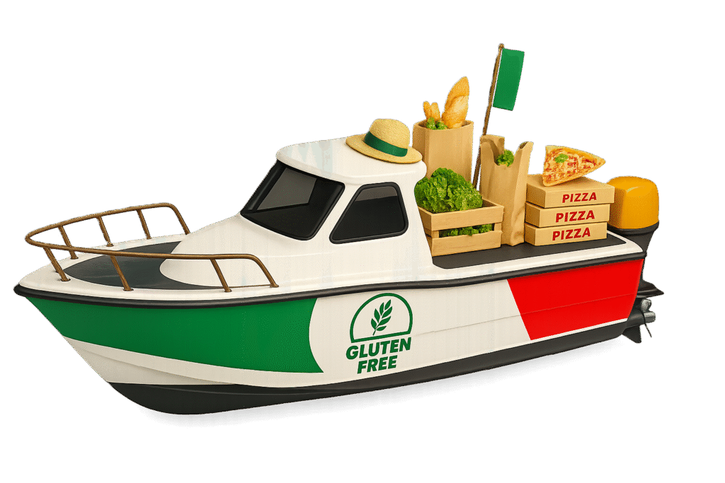 Gluten free na vašem vezu!  Opskrba jahti i marina – svježe, sigurno, na vrijeme.