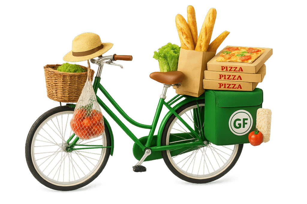 Gradski ritam, GF okus! Od košare do vrata, provjereni gluten free proizvodi.