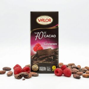 Tamna čokolada s malinom 100g