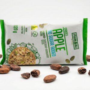 Keks od heljde s bučinim sjemenkama i jabukom 120g